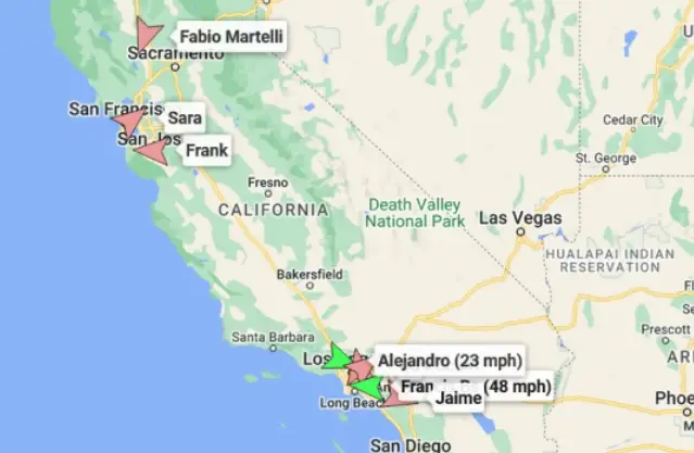 One Step GPS Map UI