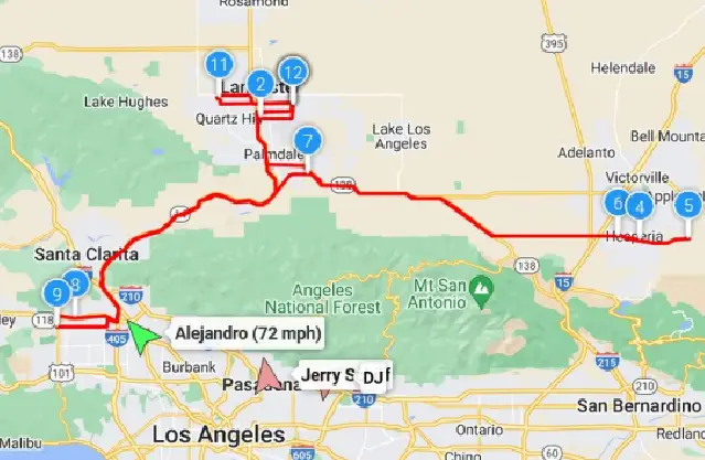 One Step GPS Map UI