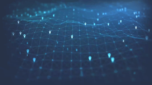 Map pins Moving