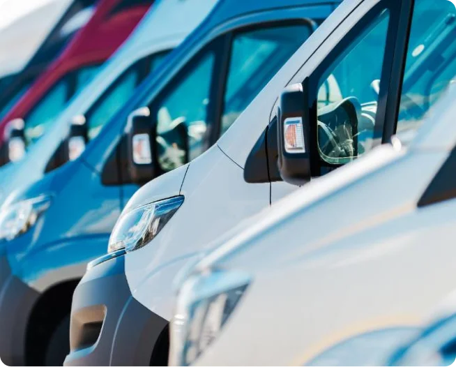 Parked Vans